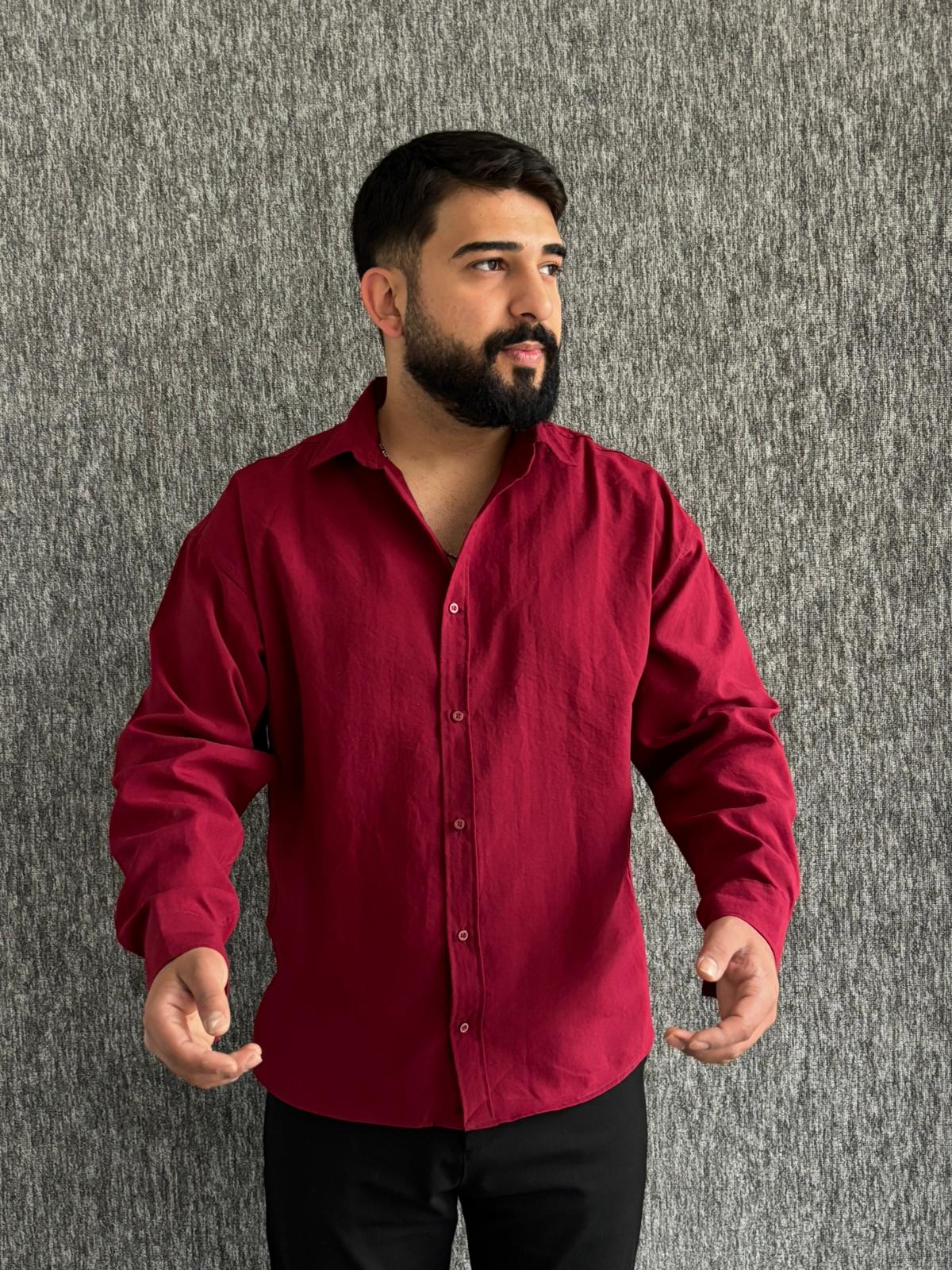 KIŞLIK OWERSİZE GÖMLEK