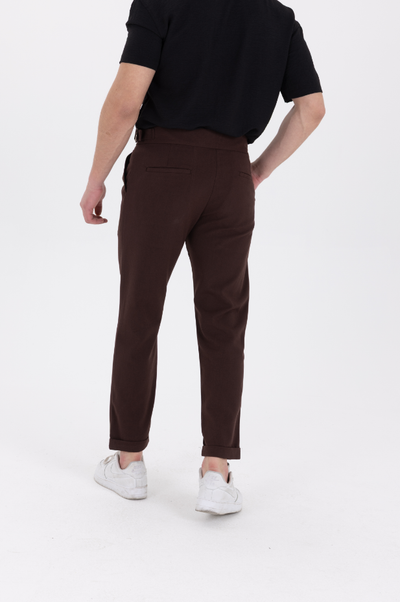Yandan Kemerli Premium Jogger Kırmızı