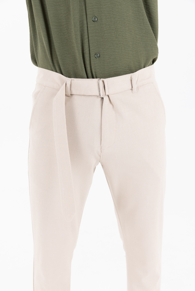 Orta Kemerli Premium Jogger Bej
