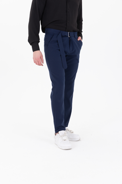 Orta Kemerli Premium Jogger Lacivert