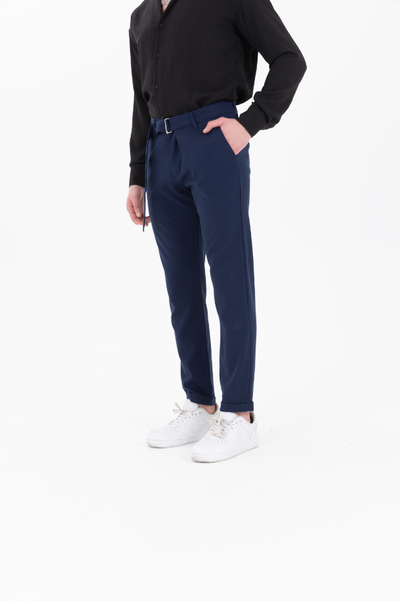 Orta Kemerli Premium Jogger Lacivert