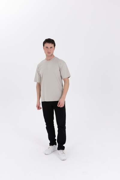 Ekru Basic Tişört